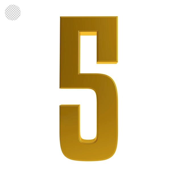 5 Nummer 3d