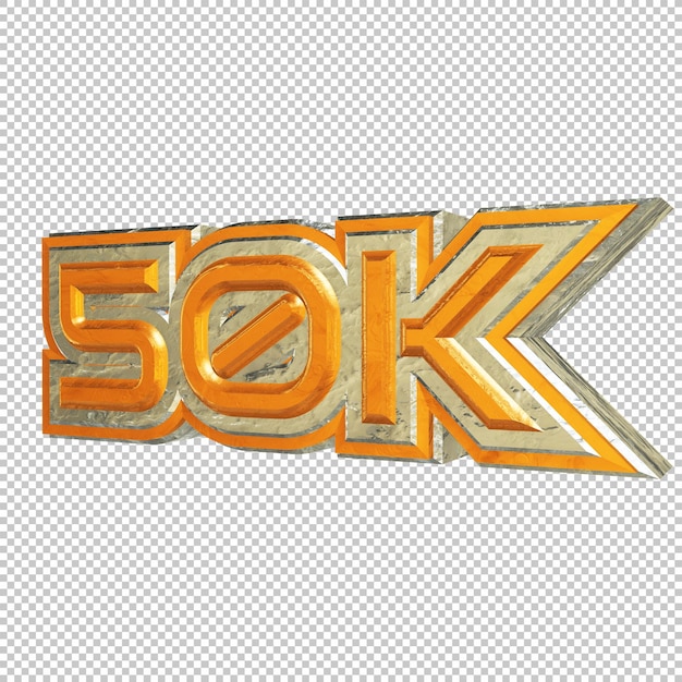 PSD 50 000 % de rendu 3d