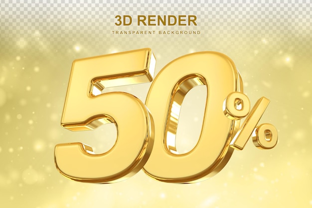 El 50 por ciento de la venta promocional de oro en 3D
