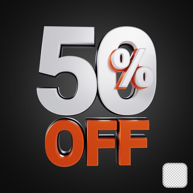 50% de descuento en la venta Rendering en 3D
