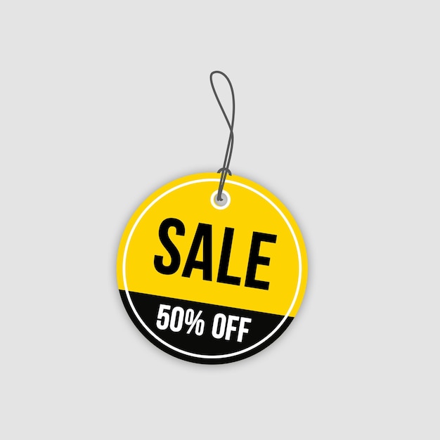 50 per cento di sconto etichetta sigillo adesivo etichetta icona