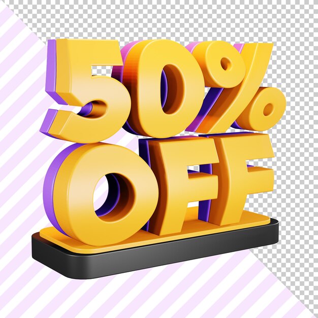 50 % Rabatt auf 3D-Rendering