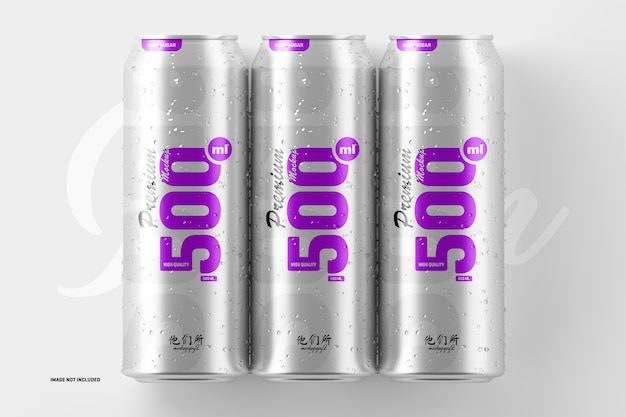 500ml Getränkedosen Modell