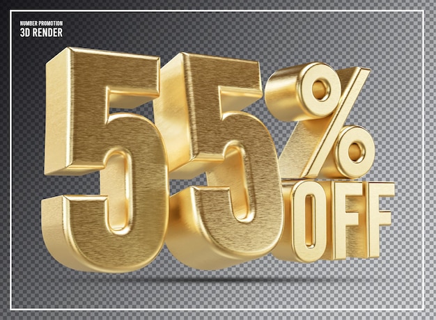 El 55 por ciento de descuento en la promoción de venta de oro