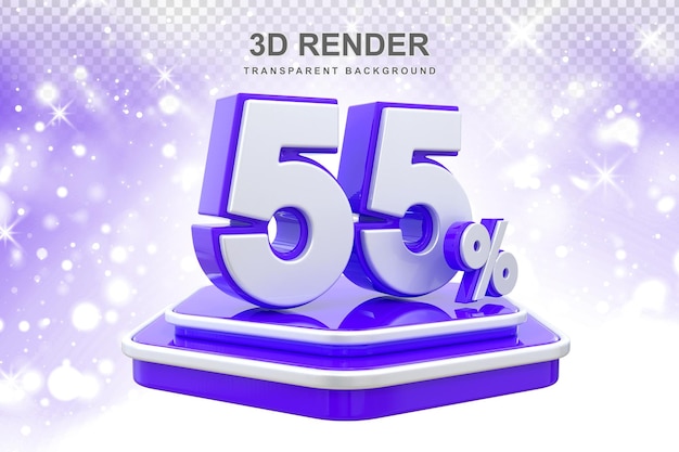 55% De Promotion Du Podium En 3d