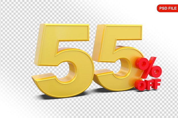 55 Prozent Gold-Angebot in 3D