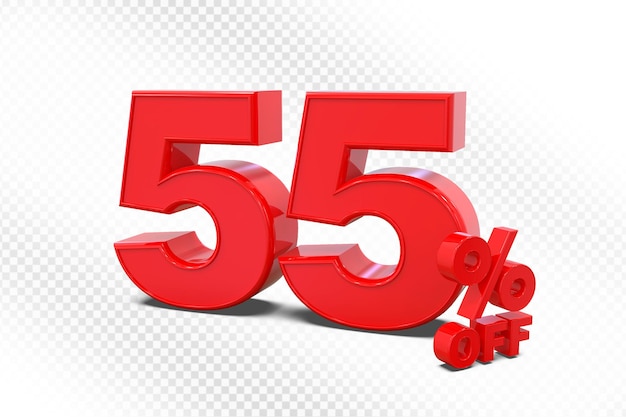 55 Prozent Rabatt auf die Red 3D-Verkäufe