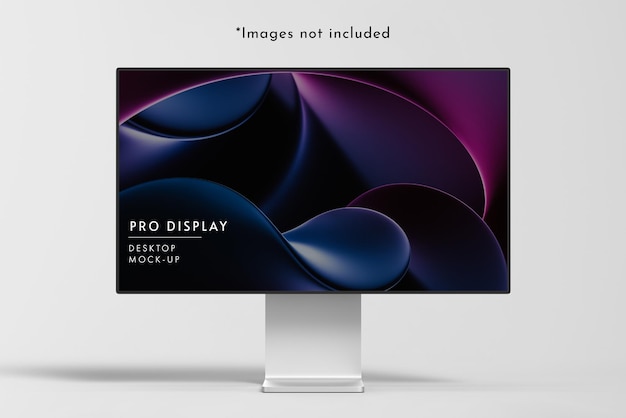 PSD 6 - mockup de desktop de exibição profissional