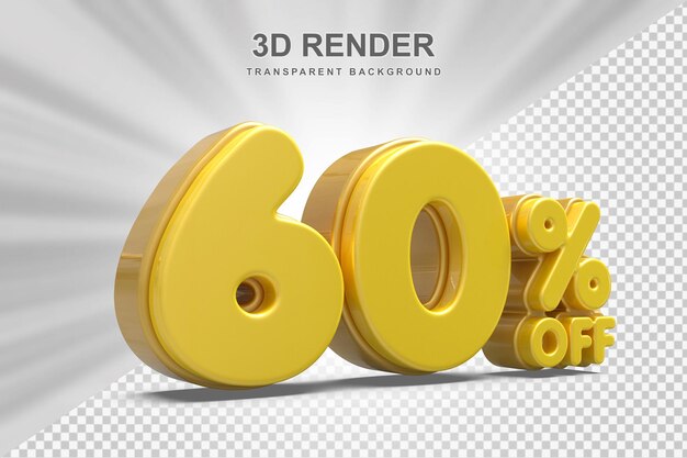 60 Prozent Angebot in 3D-Rendering
