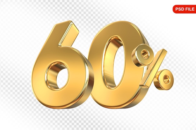 60 Prozent Gold-Angebot in 3D