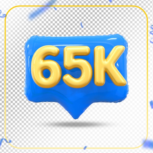 65k número de seguimiento