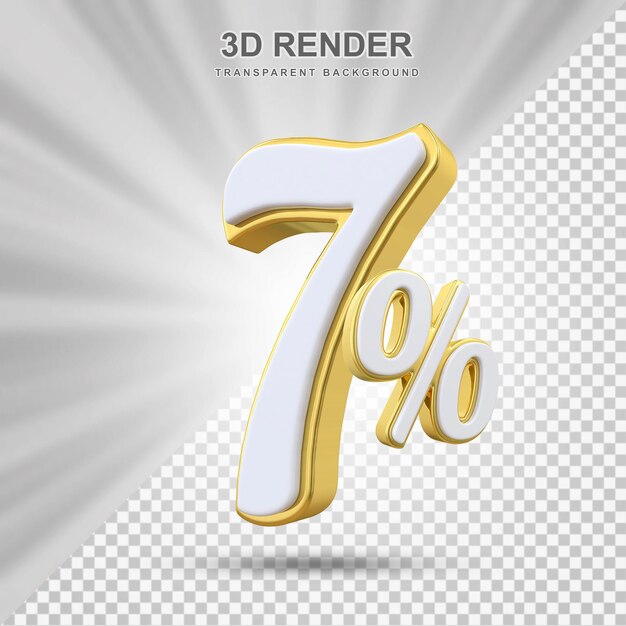 7 Prozent Gold-Angebot in 3D
