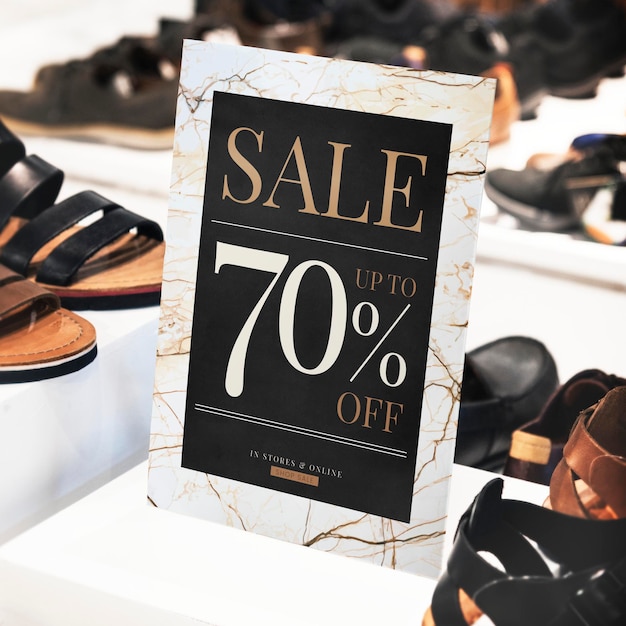 70 affiches de promotion de la vente