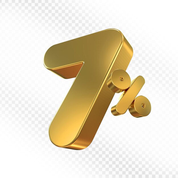 El 70 por ciento de descuento en oro 3D Promoción