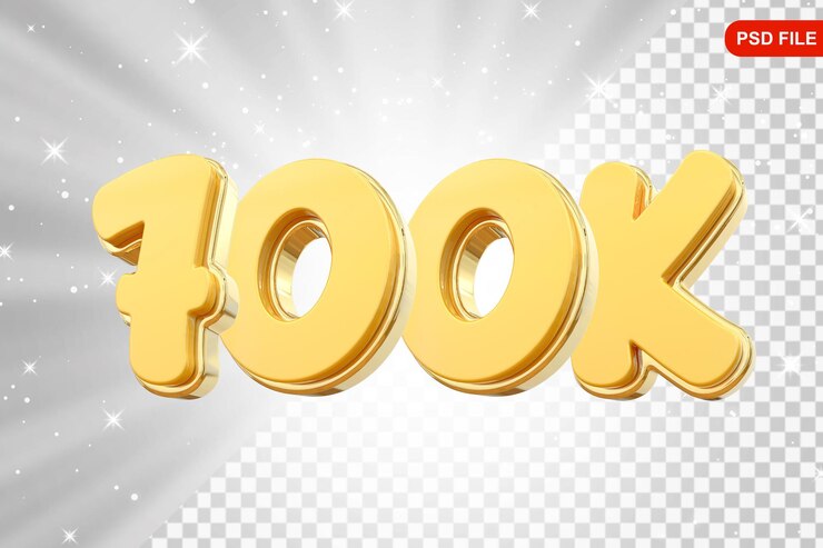 PSD 700k sigue número de oro gracias por seguir