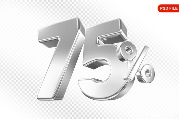 El 75 por ciento de la oferta de plata en 3D
