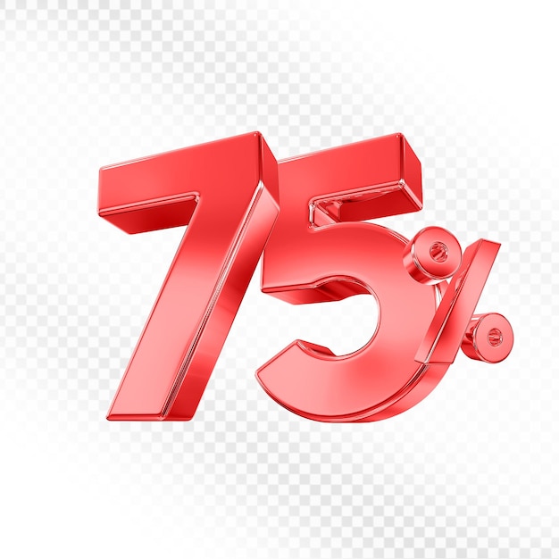 El 75 por ciento de la oferta roja en 3D