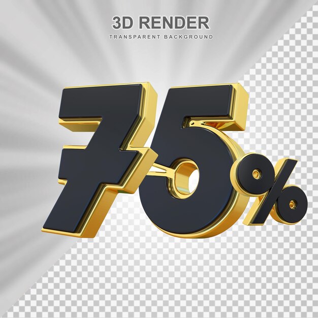 75% de descuento en la venta de 3D
