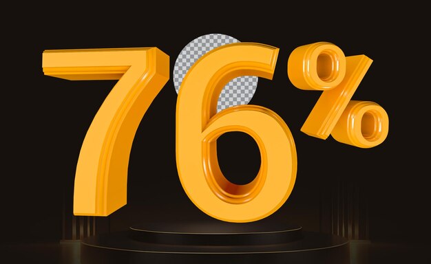 76 per cento vendita d'oro