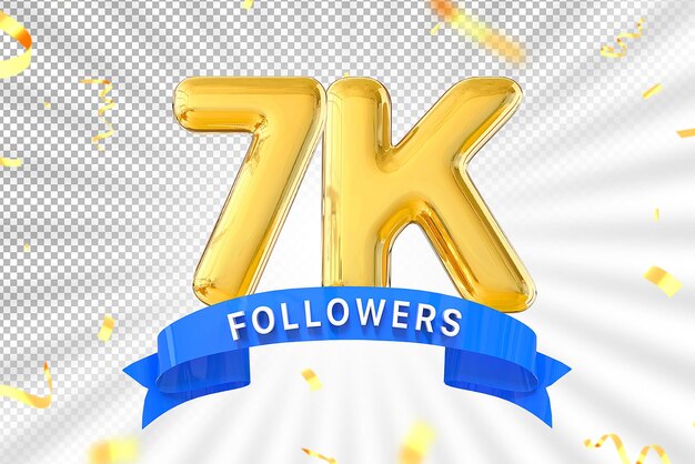 7k follower goldzahl