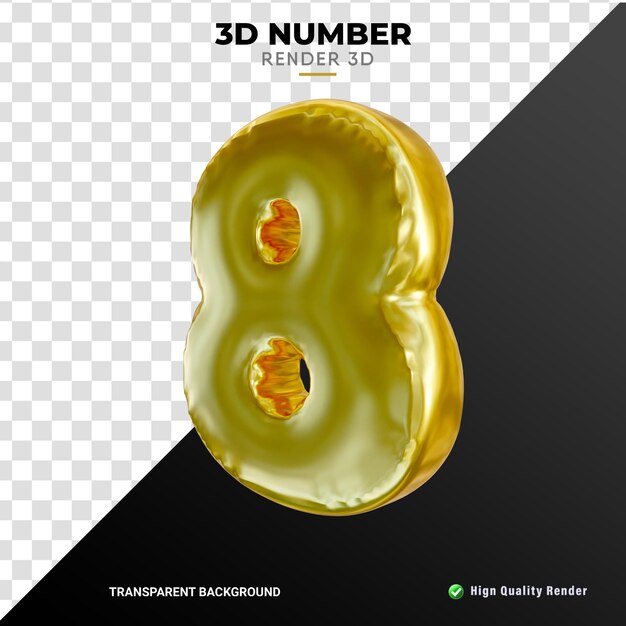 8 3D-Rendering 8. März Frauentag in hoher Qualität rendern