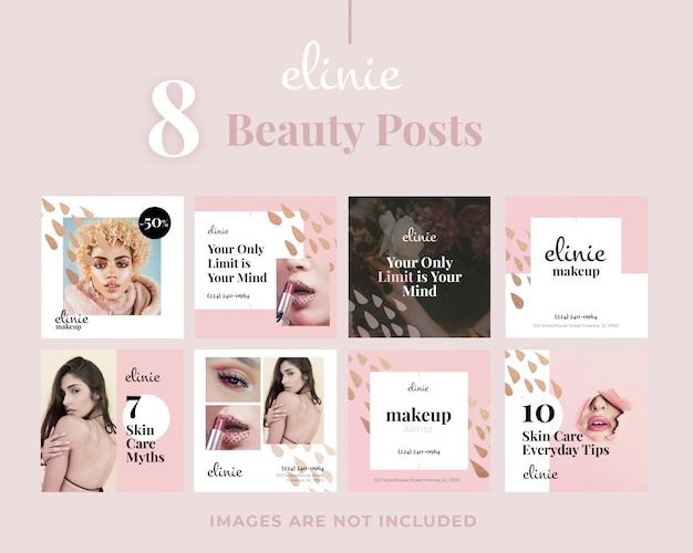 8 puestos de salón de belleza smm square