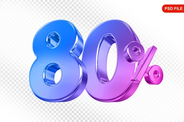 El 80 por ciento de la oferta en 3D