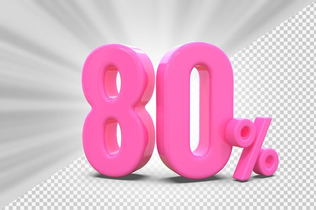 80 Prozent Angebot im 3D-Rendering