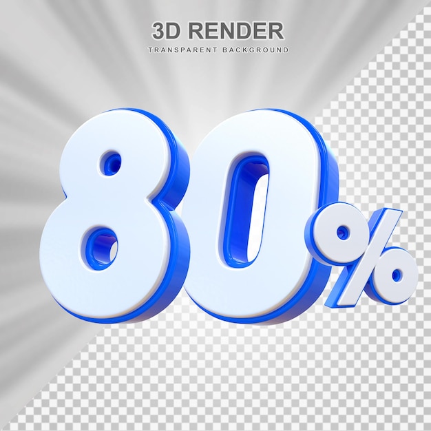 80 Prozent Rabatt auf die Blue Number