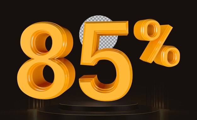 El 85 por ciento de venta es de oro.
