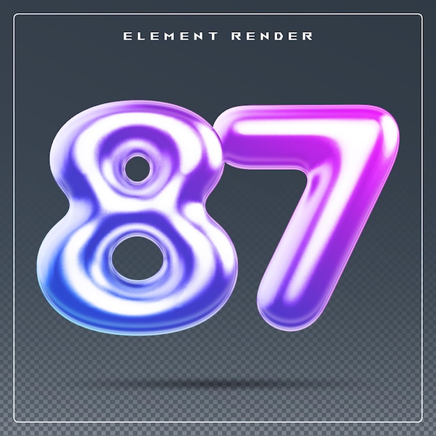 87 gradiente numerico rendering 3d