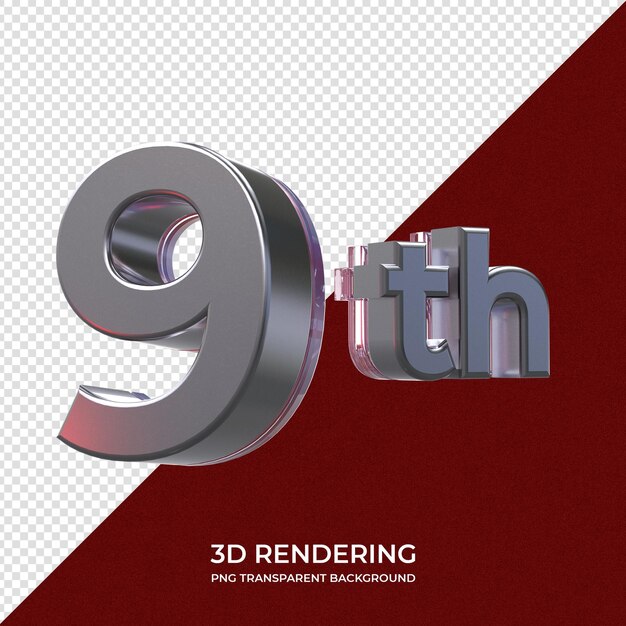 9. 3D-Rendering transparenter Hintergrund