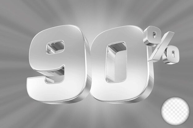 90% de descuento en la venta de plata 3D