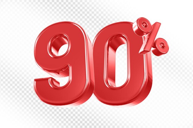 90 Prozent Rabatt auf Rot 3D