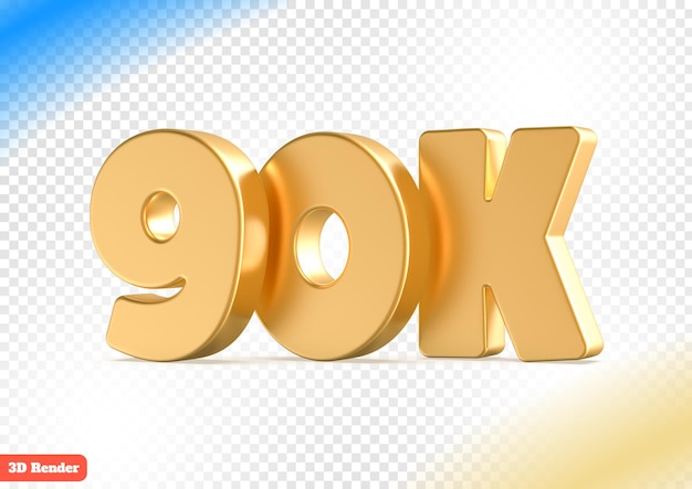 90K sigue el número 3D
