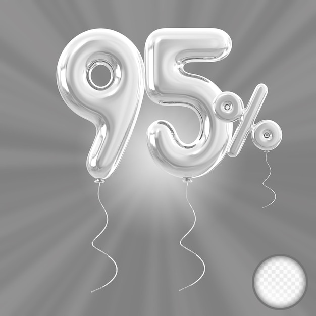 95 off sale promotionnelle ballon d'argent