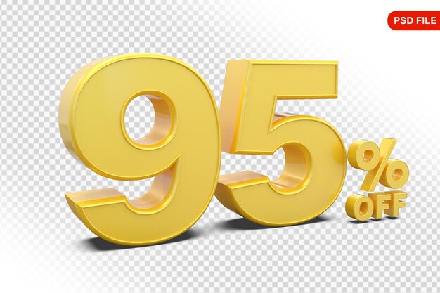 95 Prozent Gold-Angebot in 3D