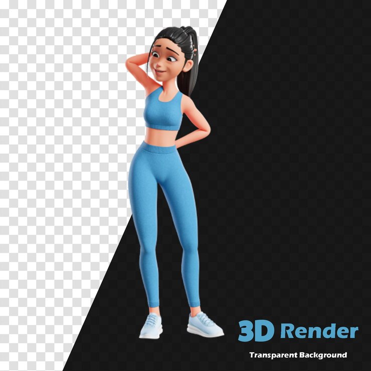 PSD a 3d model of a 3d model
