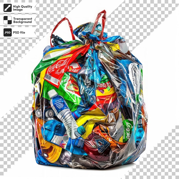 a backpack with a red strap that says no litter on it
