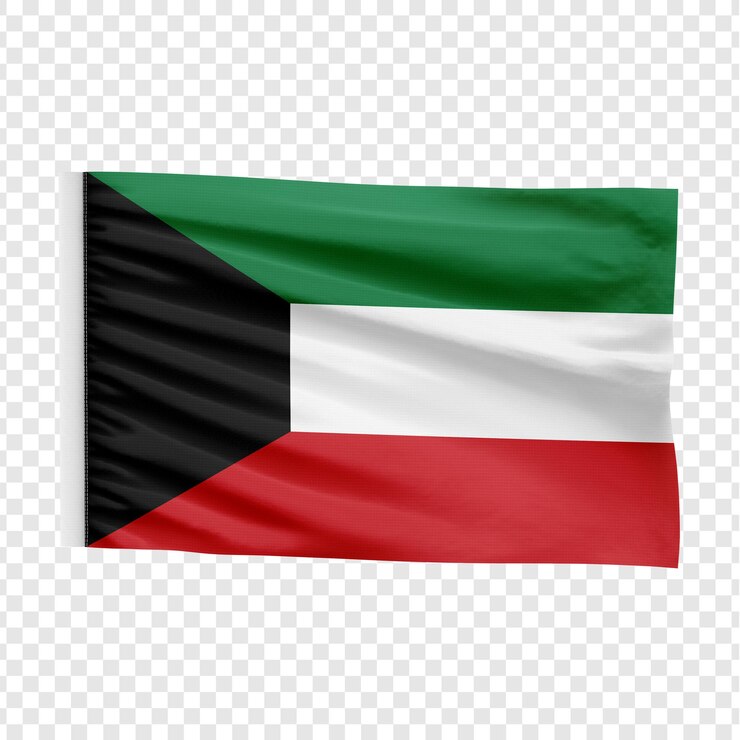 PSD a bandeira nacional do kuwait