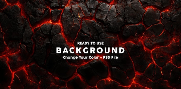 a black and red background with a red and black rock background