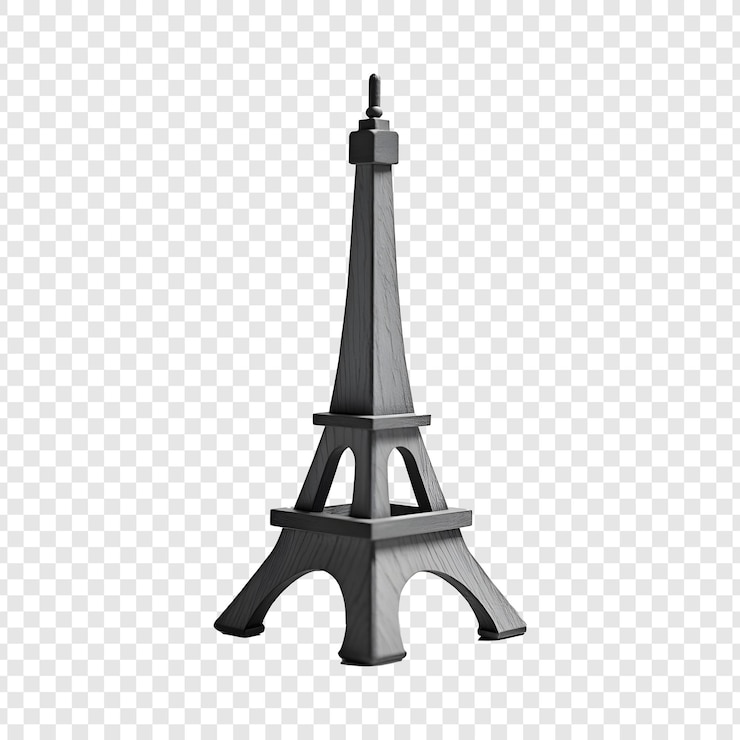 PSD a black and white image of a tower