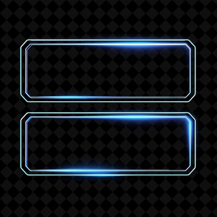 PSD a black background with a neon sign that says quot rectangle quot