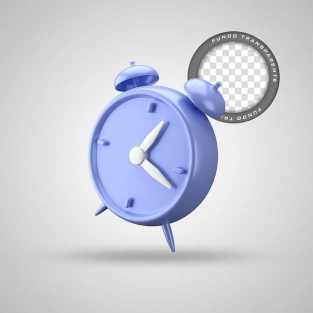 a blue alarm clock with a clock face that sayslittleon it