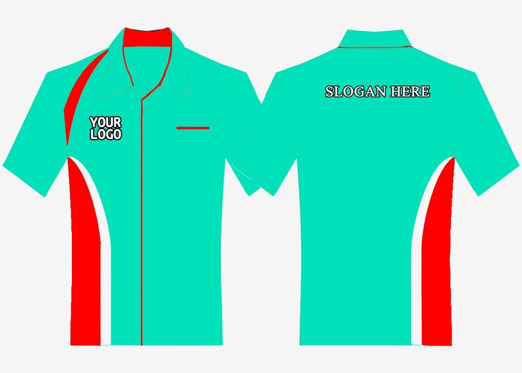PSD a blue shirt with a label that says quot your dog here here here here here quot