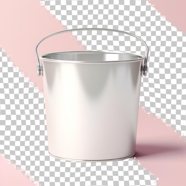 PSD a bucket with a handle that says  bucket  on it