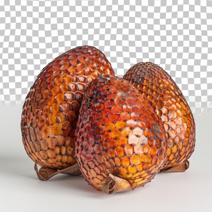 PSD a bunch of pineapples that are on a table