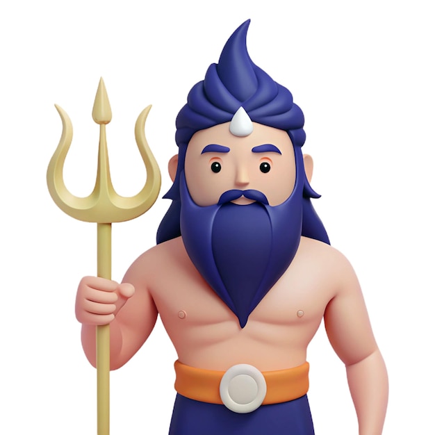 a cartoon character with a large sword and a large arrow pointing to the right