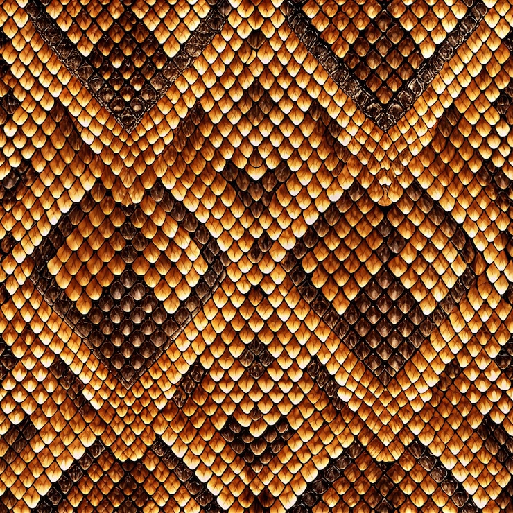 PSD a close up of the pattern of a gold and brown geometric fabric