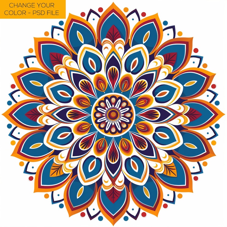 a colorful design that says change your own